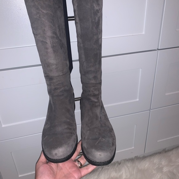 Stuart Weitzman suede knee-high boots - Picture 6 of 7